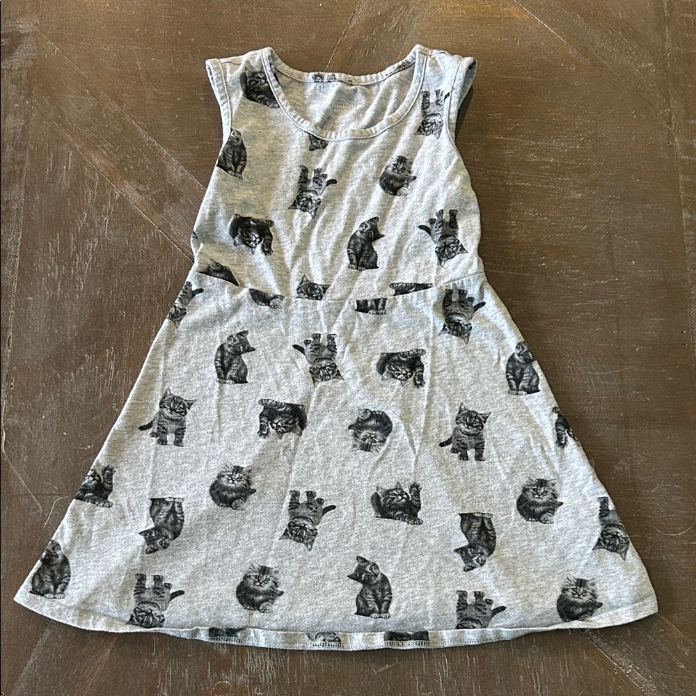 Wonder Nation Gray Sleeveless Dress